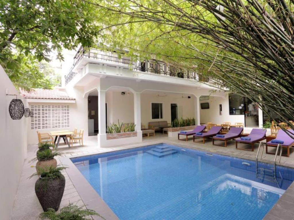 Bamboo9 Boutique Hotel Phnom Penh Exterior photo